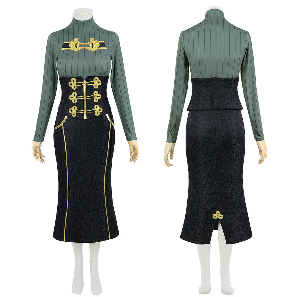 Virtual YouTuber Yaoukoku Shirayuki Tomoe Cosplay Costume
