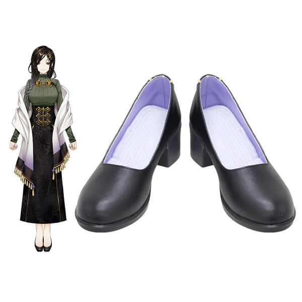 Virtual YouTuber Yaoukoku Shirayuki Tomoe Cosplay Shoes