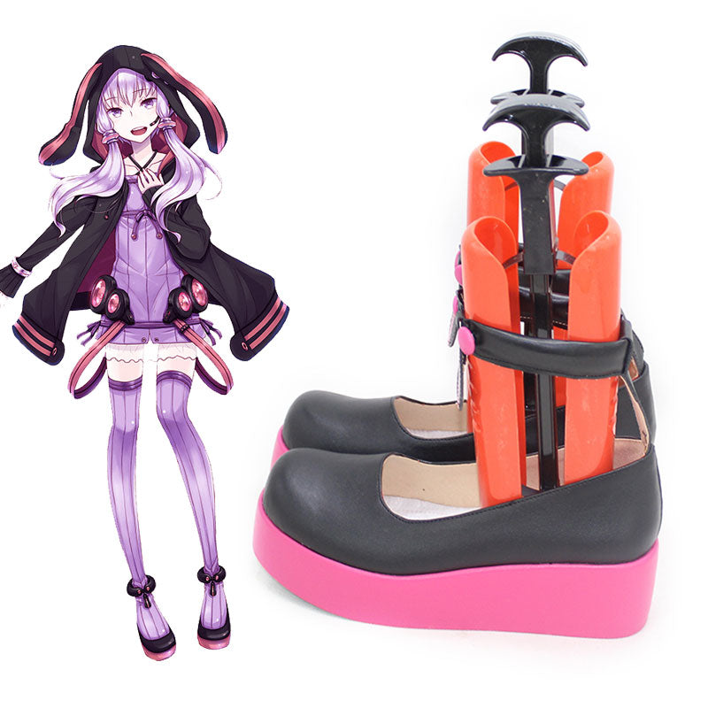 Vocaloid 3 Yuzuki Yukari Shoes Cosplay Shoes