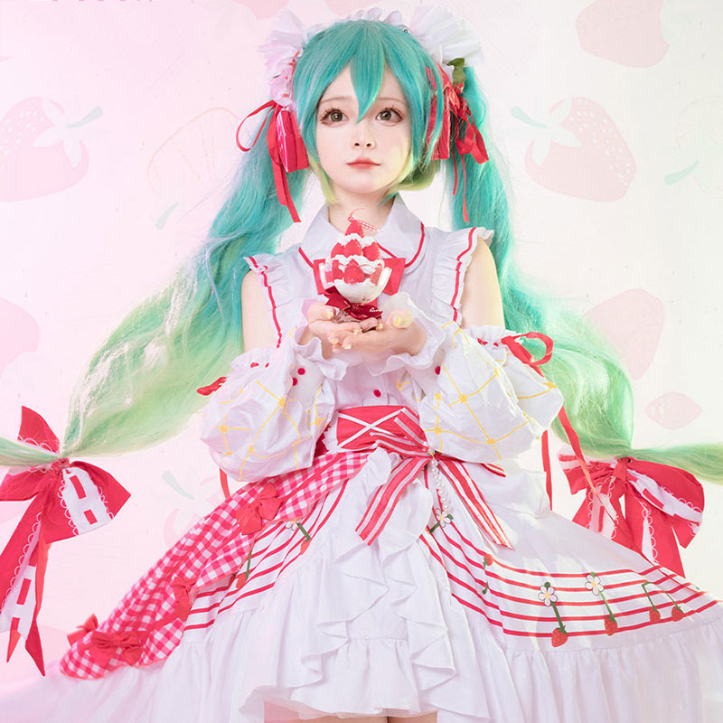 Vocaloid Hatsune Miku 15th Anniversary Cosplay Costume