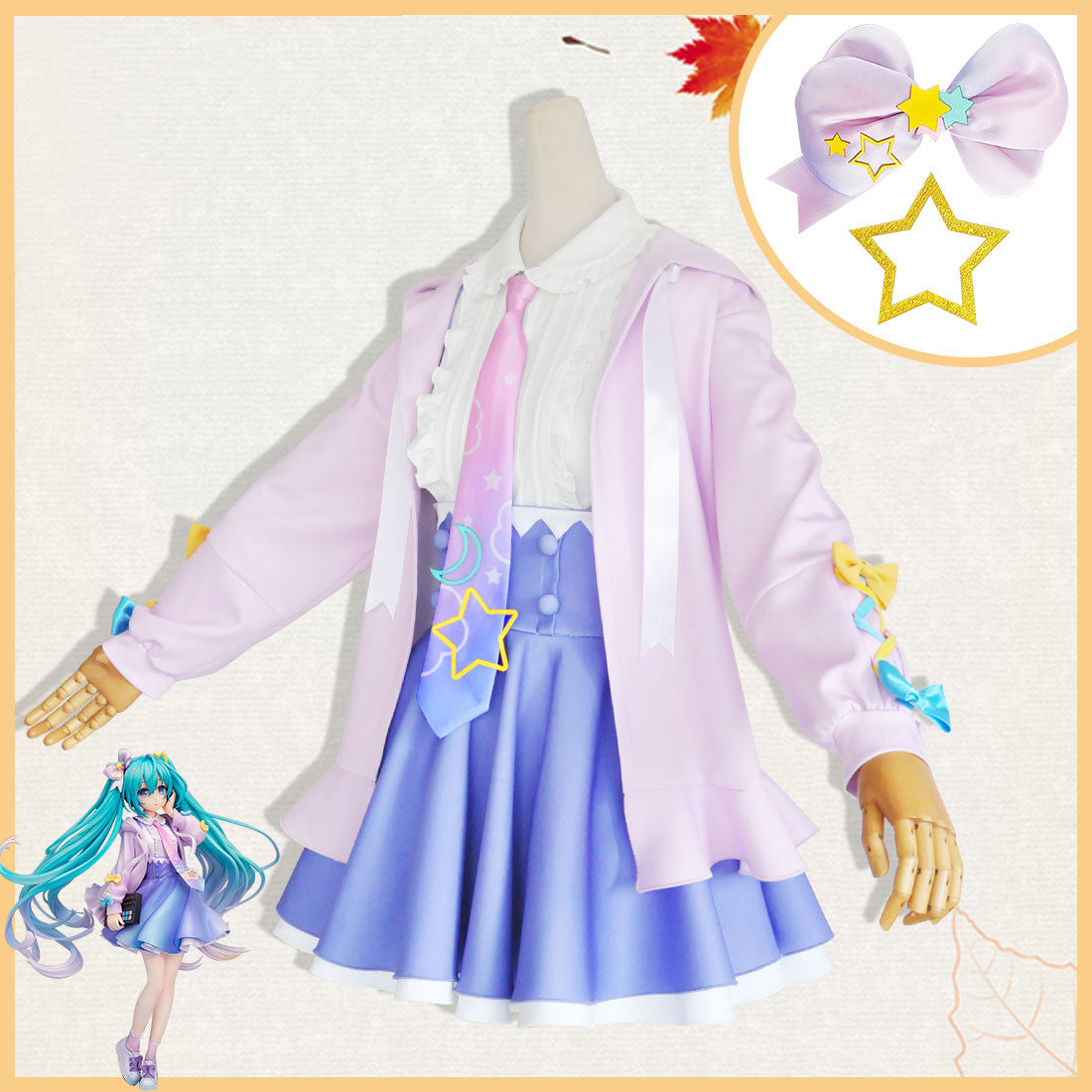 Vocaloid Hatsune Miku: Digital Stars 2021 Ver Cosplay Costume