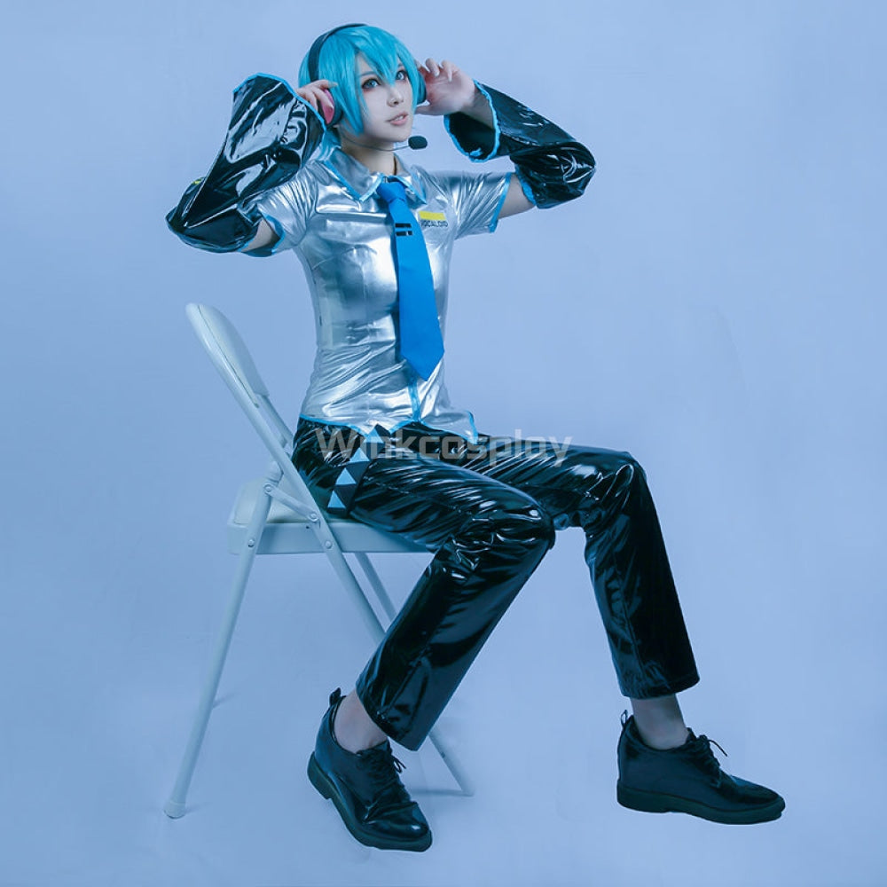 Vocaloid Hatsune Miku Male Cosplay Costume