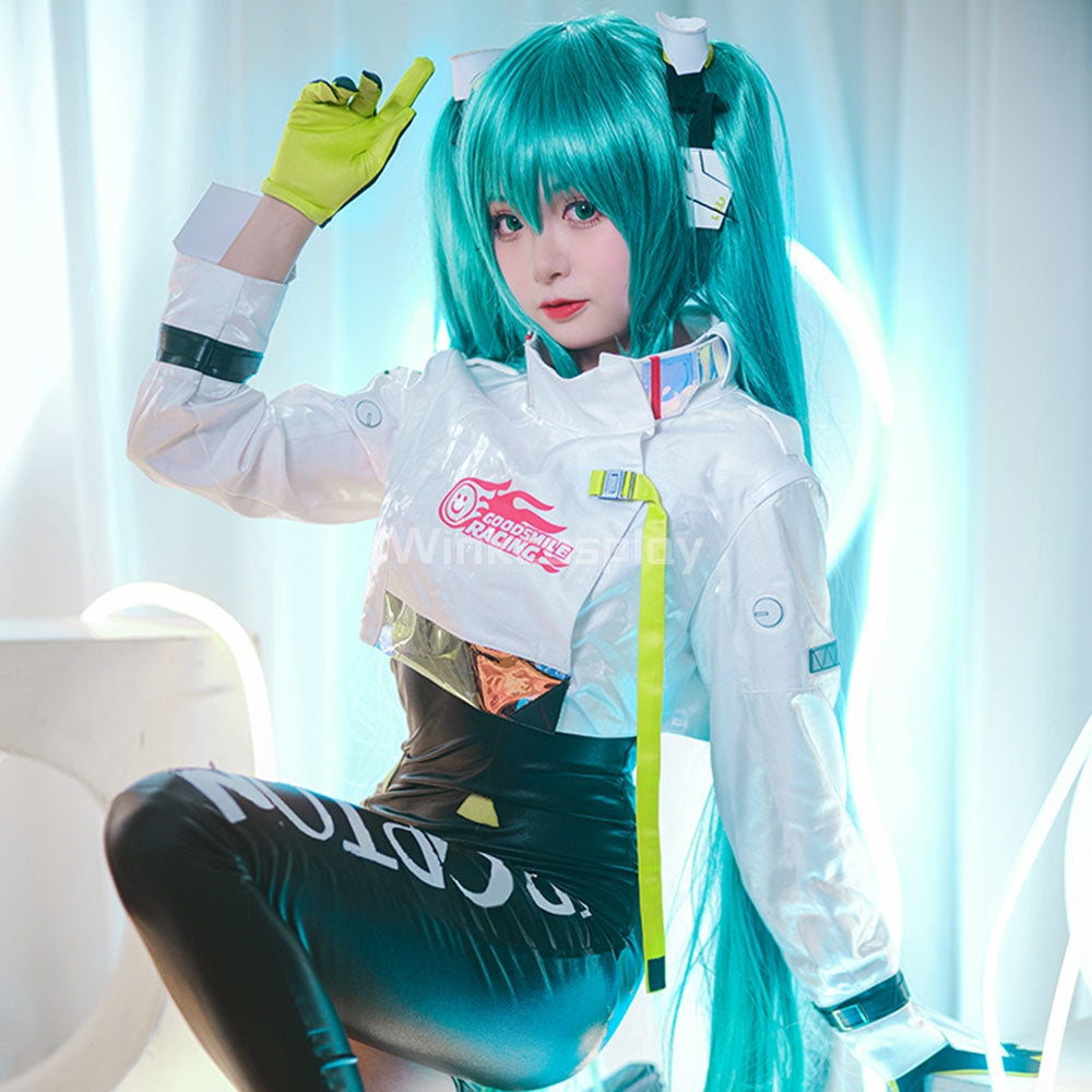 Vocaloid Hatsune Miku Miku Racing 2022 Cosplay Costume