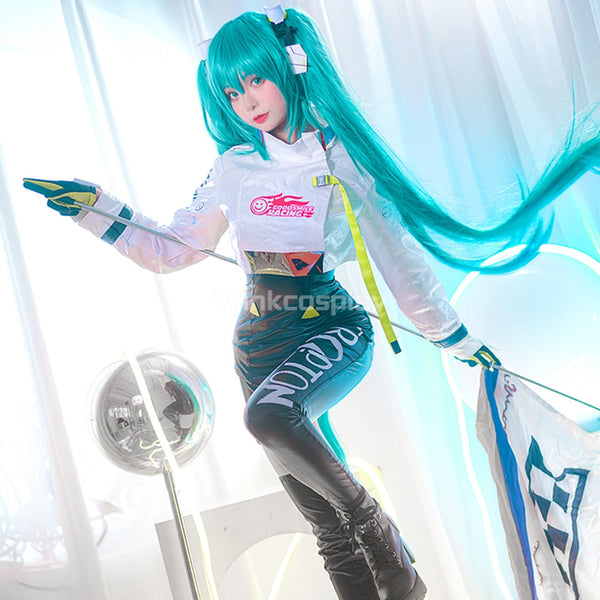 Vocaloid Hatsune Miku Miku Racing 2022 Cosplay Costume