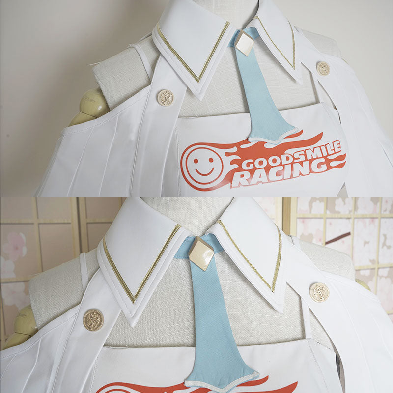 Vocaloid Hatsune Miku Racing Miku 2023 Cosplay Costume