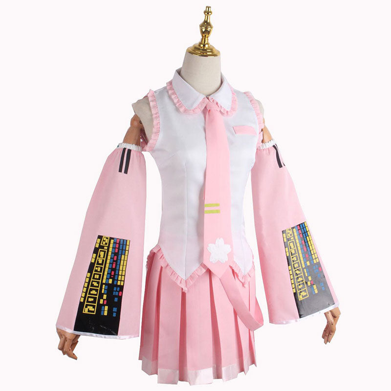 Vocaloid Hatsune Miku Sakura Miku Cosplay Costume