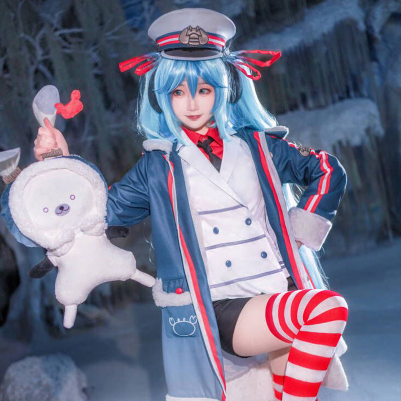 Vocaloid Hatsune Miku Snow Miku 2022 Cosplay Costume