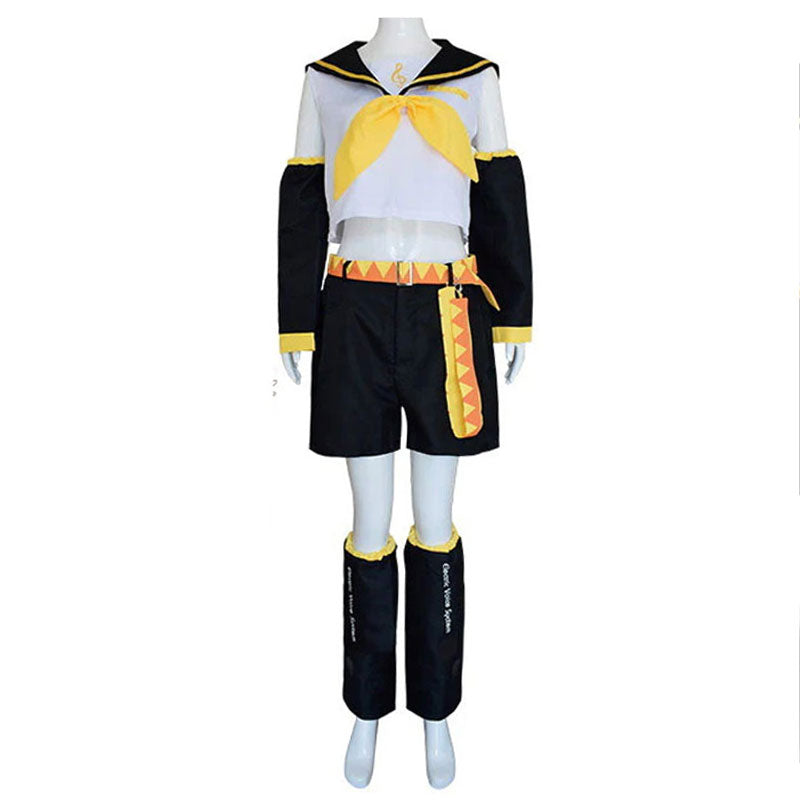 Vocaloid Kagamine Rin Halloween Cosplay Costume