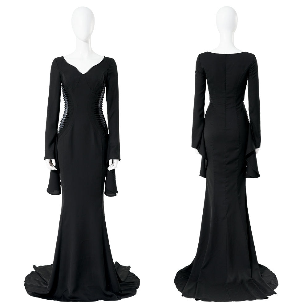 Wednesday 2022 Addams Family Morticia Addams Cosplay Costume