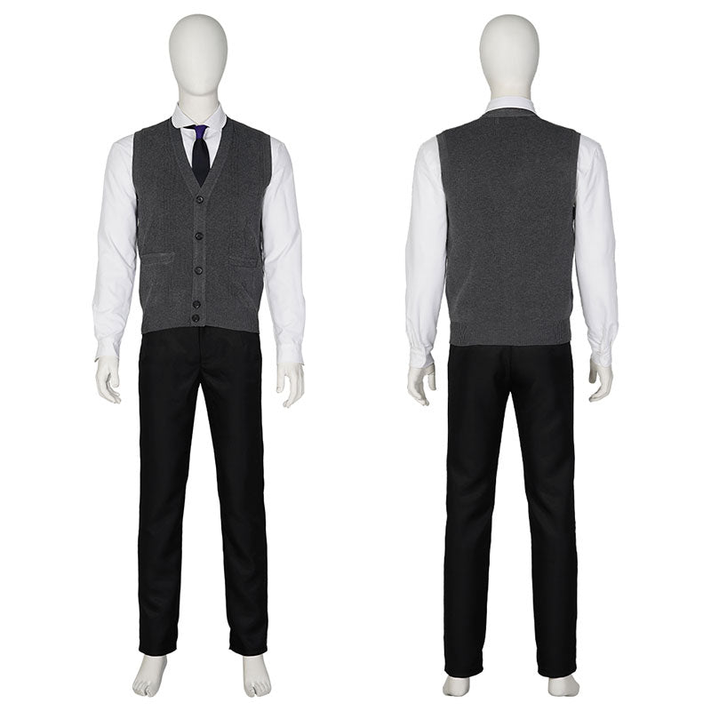 Wednesday 2022 Netflix Nevermore Academy Uniform Male Cosplay Costume