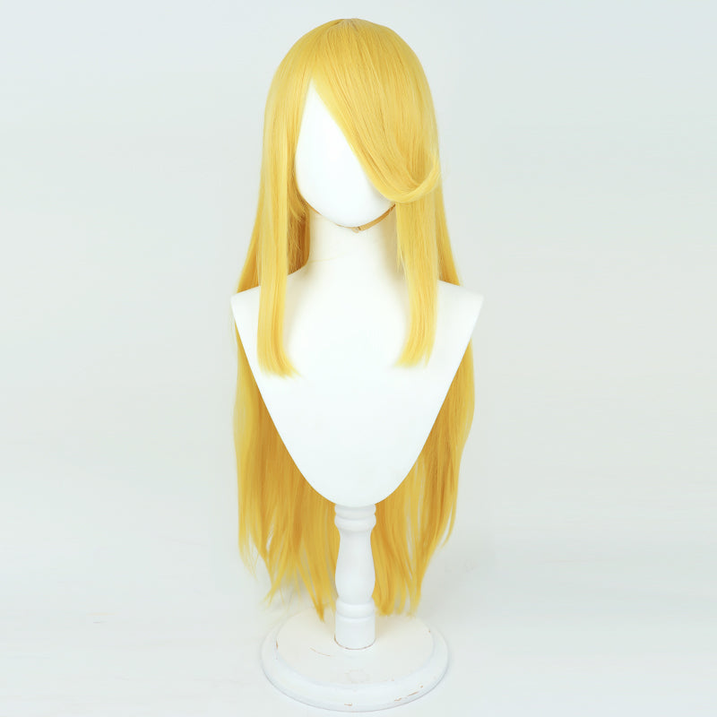 Xenoblade Chronicles 2 Mythra Golden Cosplay Wig