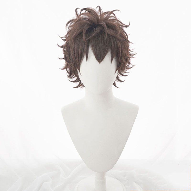 Xenoblade Chronicles 3 Taion Brown Cosplay Wig