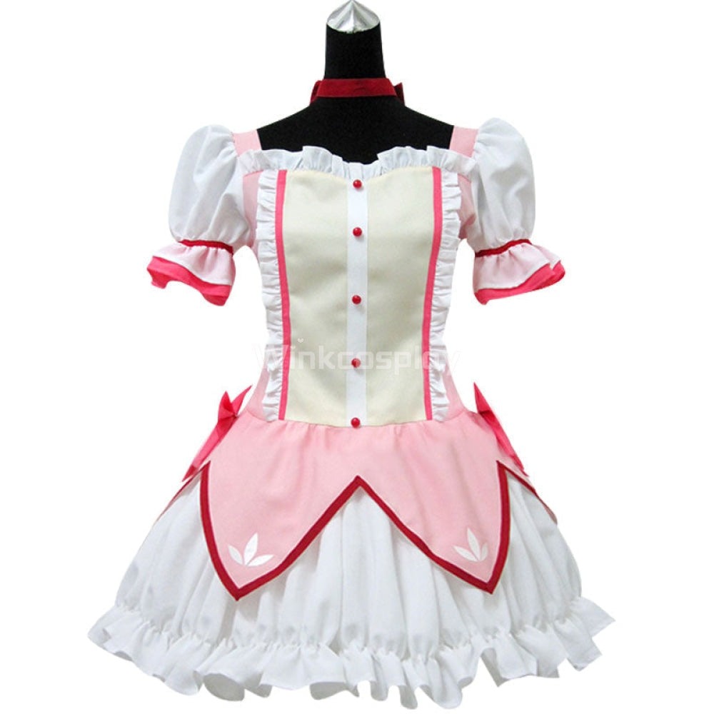 Puella Magi Madoka Magica Kaname Madoka Cosplay Costume