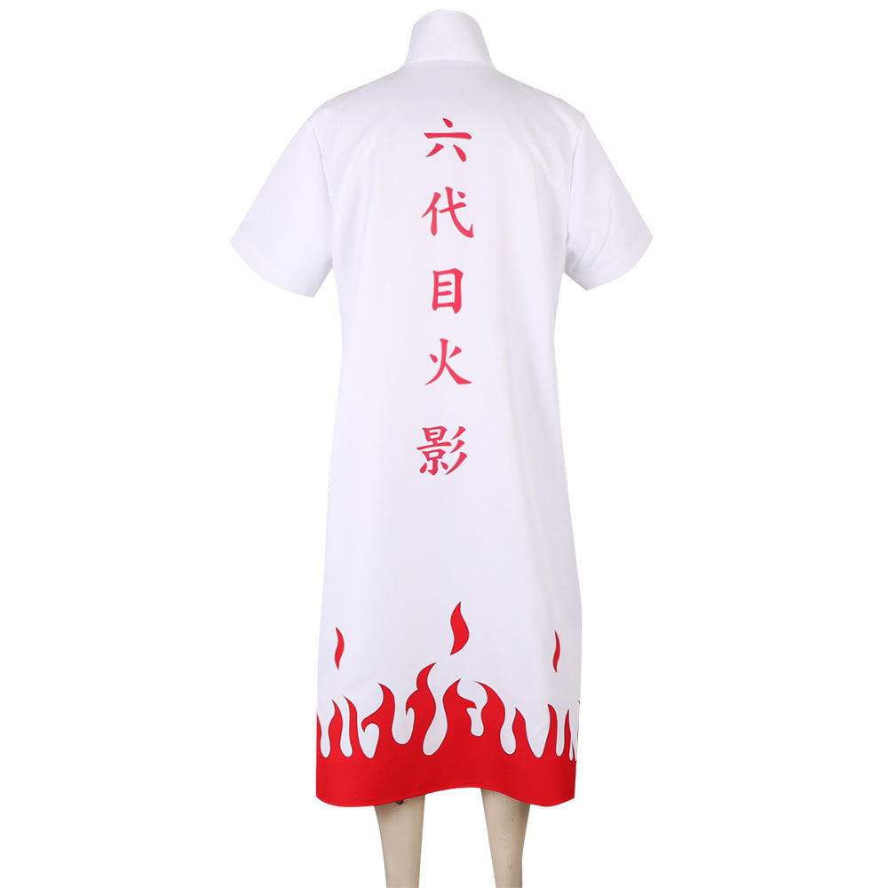 Yondaime 4th Hokage Hatake Kakashi from Naruto Halloween Coat Cosplay Costume - Winkcosplay